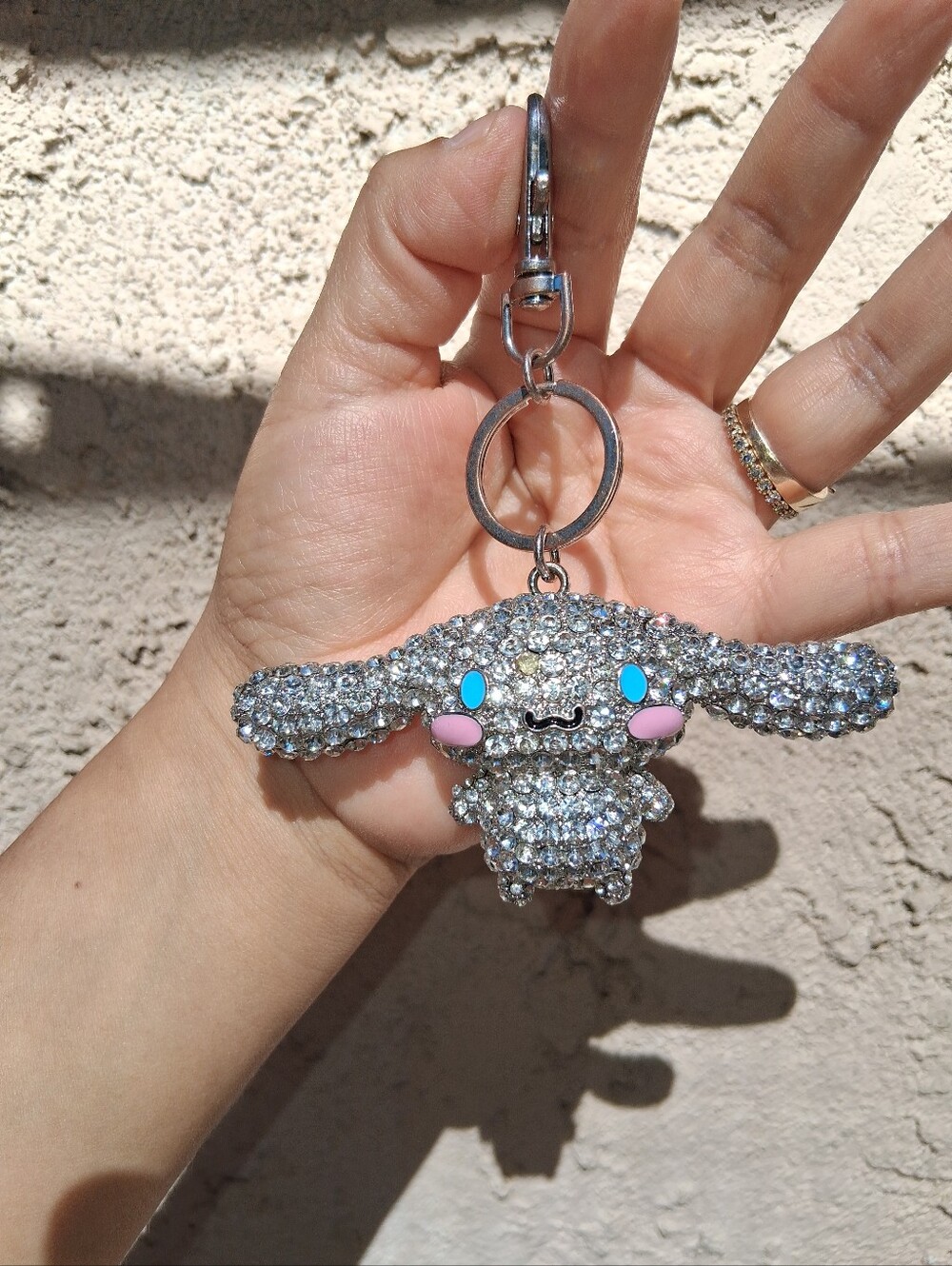 Cinnamoroll Bling Keychain